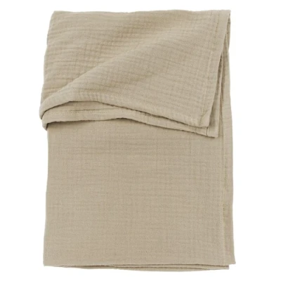 Afbeelding van Meyco Deken Ledikant Pre Washed Hydrofiel Sand