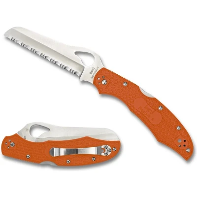 Afbeelding van Spyderco Byrd Cara 2 Rescue Orange 8Cr13MoV SE
