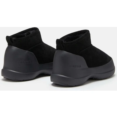Afbeelding van Moon Boot LUNA LOW Unisex Korte laarzen, Maat: 42, Black Veloursleer