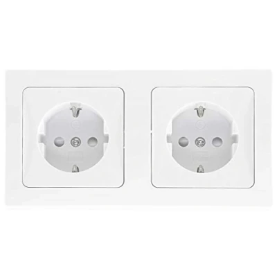 Afbeelding van ChiliTec Delphi Schakelaars en stopcontacten, antennecontactdoos, starterset, inbouw, wit