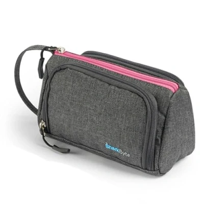 Afbeelding van SharkByte Potlood CASE Style 001, Grijs &amp; Roze, Tas Organizer
