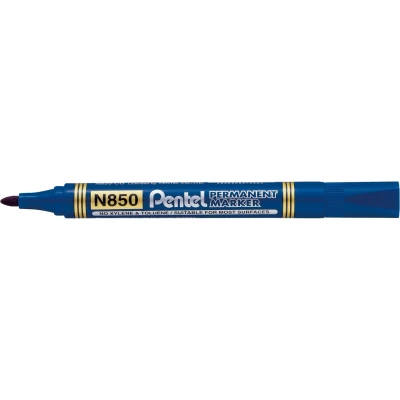 Afbeelding van Pentel N850 C Permanent marker Ronde punt 4,2mm Blauw per 12