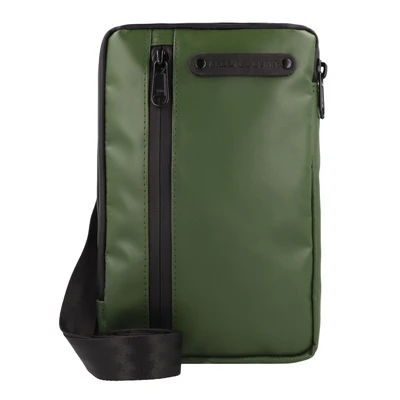 Afbeelding van Greenburry Upcycled Tarpaulin Schoudertas, Dames, Maat: One Size, Olive