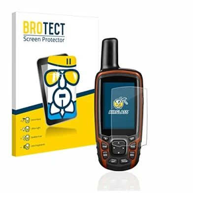 Afbeelding van BROTECT Screenprotector voor Garmin GPSMAP 64s Folie Beschermfolie Beschermglas transparant