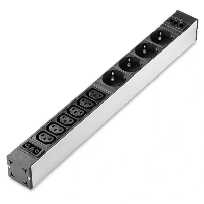 Afbeelding van Plenty PLA435 6 4GST Prolink PDU Stekkerdoos met 4x Type F en 6x C13