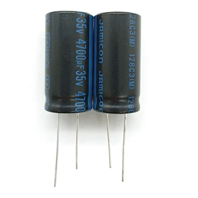 Afbeelding van Elko condensator TKR 4700uF 35 V ± 20% 40 C 105 Low Impedance radial, Ø 18 x L35,5 mm, 2 stuks