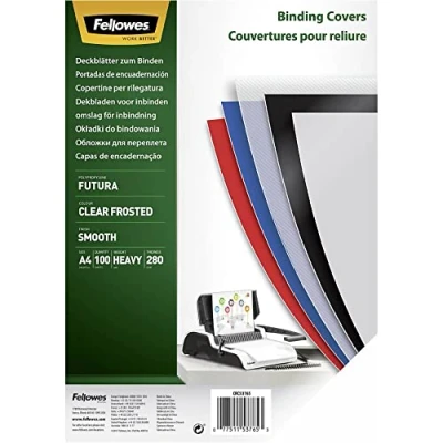 Afbeelding van Bindkaften Fellowes Futura Transparant A4 Plastic (100 Stuks)