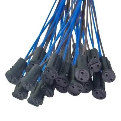 Afbeelding van Ymwave 20 stuks G4 lampfittingen cm sokkel lamphouder met plastic houder voor lampen thuisbenodigdheden