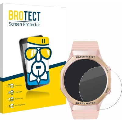 Afbeelding van BROTECT AirGlass kogelwerende glasfolie, Smartwatch beschermfolie, Transparant