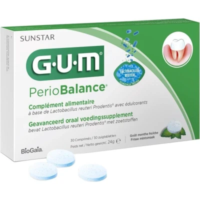 Afbeelding van 4x GUM Periobalance 30 stuks