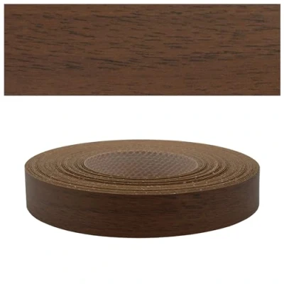 Afbeelding van Mprofi MT® (5m Rol) Melamine Kanten Kantstroken Kantenband Kantstrook Met Smeltlijm Strijkrand voor Plank,Meubelbouwplaat,Meubelplank Rand om op te Strijken Donkere Walnoot 22mm