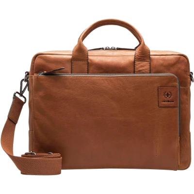 Afbeelding van Strellson Aktetas, Heren, Maat: One Size, Cognac