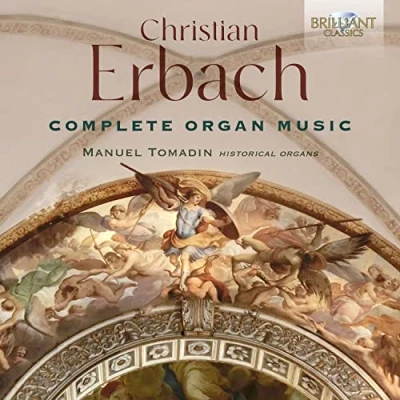 Afbeelding van Manuel Tomadin Erbach: Complete Organ Music (9 CD)