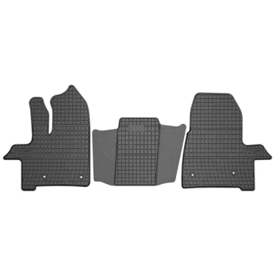 Afbeelding van M MOTOS auto Vloermatten van rubber voor Ford Transit Custom vanaf 2017 Verbeter uw reiscomfort met anti slip mat alle weersomstandigheden, bescherming tegen vuil