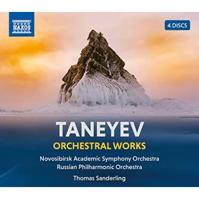 Afbeelding van Ilya Kaler, Novosibirsk Academic Symphony Orchestra Taneyev: Orchestral Works (4 CD)