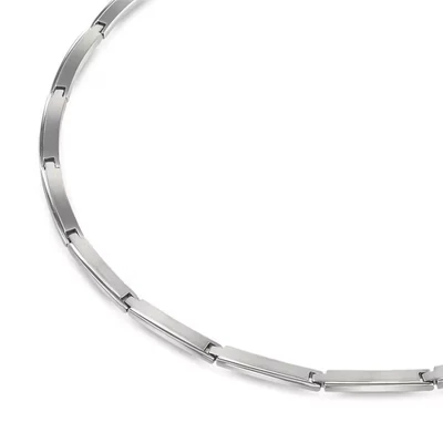 Afbeelding van Boccia 08028 01 Ketting titanium zilverkleurig 49 cm