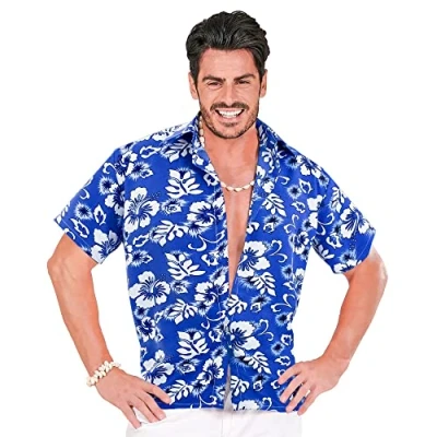 Afbeelding van Hawaii Blouse Blauw