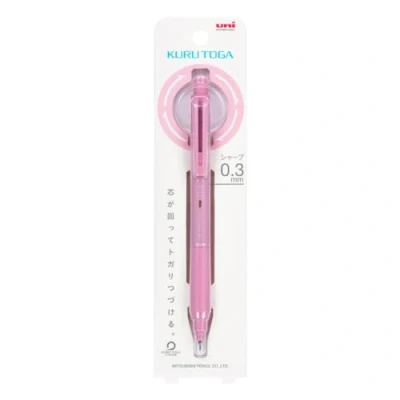 Afbeelding van uni Mitsubishi Potlood Vulpotlood Kurutoga KS 0.3 Koraal Roze M3KS1P.66