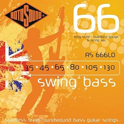 Afbeelding van Rotosound RS666LD Swing Bass 66 snarenset basgitaar