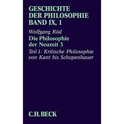 Afbeelding van Die Philosophie der Neuzeit 3. Teil 1