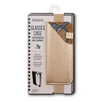 Afbeelding van IF Bookaroo Glasses Case Gold, 41205
