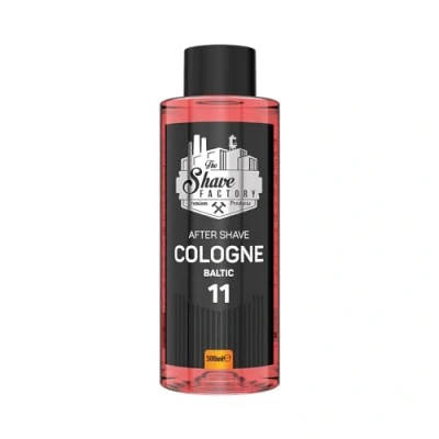 Afbeelding van The Shave Factory After Cologne een Geurige Essentie voor Onberispelijke Verzorging Na Het Scheren Langdurige Sensatie van Frisheid en Comfort (500ML, 11 Baltic)