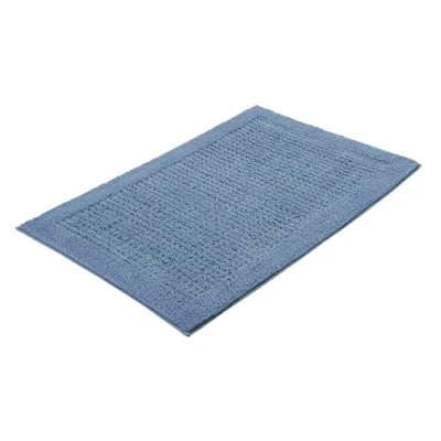 Afbeelding van Kleine Wolke Badmat Net, 70x120 cm, staalblauw