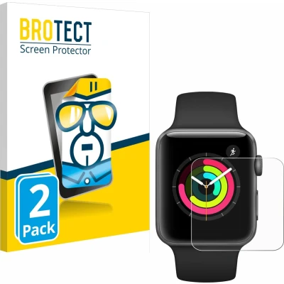 Afbeelding van BROTECT Schermbeschermer helder, Smartwatch beschermfolie, Transparant