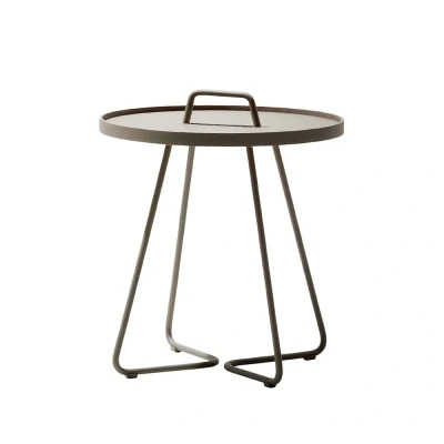 Afbeelding van Cane line On the movetafel Ø52 cm Taupe