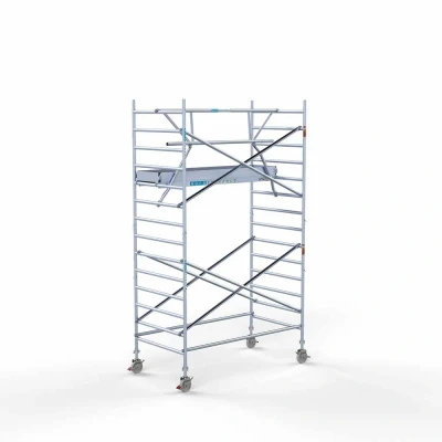 Afbeelding van Euroscaffold Rolsteiger Professional 135x250 5,2m werkhoogte enkele voorloopleuning