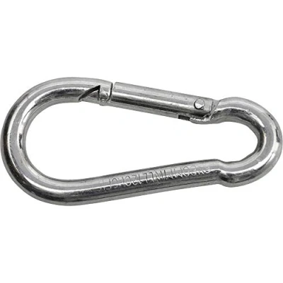 Afbeelding van SWG 680 154 851 80 Brandweerkarabijnhaak staal galvanisch verzinkt (l x b) 50 mm 5