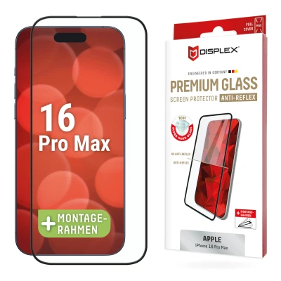 Afbeelding van Screenprotector Apple iPhone 16: Displex Real Glass FC