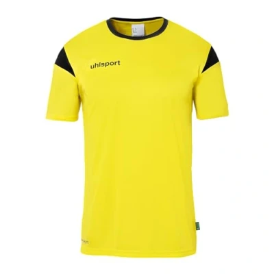 Afbeelding van Uhlsport Squad 27 Shirt Korte Mouw Heren Geel / Zwart Maat: M