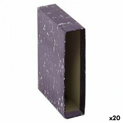 Afbeelding van Hoes voor map met hendelboog DOHE Archinovo Zwart Karton Din A4 (20 Stuks)