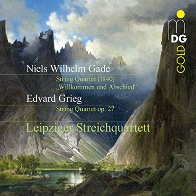 Afbeelding van Leipziger Streichquartett Gade: String Quartet (CD)
