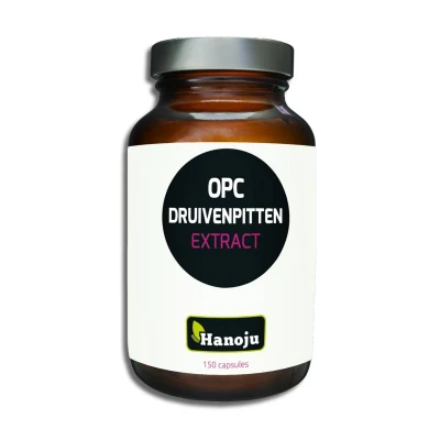Afbeelding van Hanoju Opc Druivenpit Extract 500mg, 150 capsules