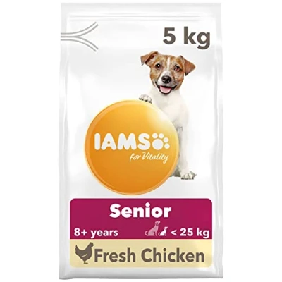 Afbeelding van Iams Dog Senior Small Medium Kip 5 kg