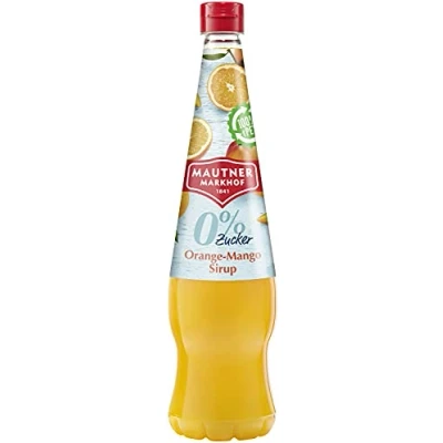 Afbeelding van Mautner Markhof Oranje mango 0% suiker siroop 6 x 700 ml