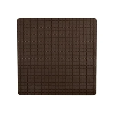 Afbeelding van MSV Douche/bad anti slip mat badkamer rubber bruin 54 x cm