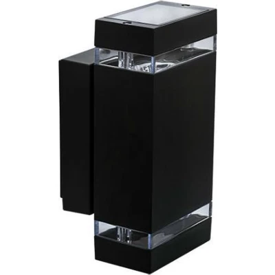 Afbeelding van Kanlux Zew 22440 Buitenlamp (wand) LED GU10 70 W Zwart