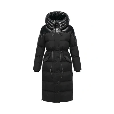 Afbeelding van Navahoo Knusperherz Wintermantel, Dames, Maat: Medium, Black
