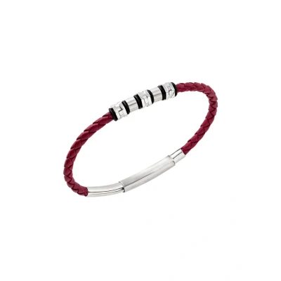 Afbeelding van Breil Wanderlust Armband, Heren, Maat: One Size, Bordeaux