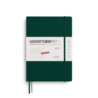 Afbeelding van LEUCHTTURM1917 372576 Weekplanner Composition (B5) 2026, 12 maanden, bosgroen, Duits