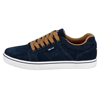 Afbeelding van Lico JIMDO Heren Sneakers, Marineblauw/bruin, 38 EU