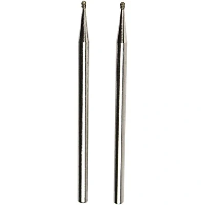 Afbeelding van Proxxon 28212 diamantslijpstift bal 1 mm 2 stuks, groen