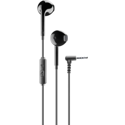 Afbeelding van cellularline VOICE Capsule hoofdtelefoon met draad en microfoon 3,5 mm jack kleur zwart
