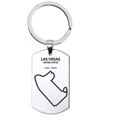 Afbeelding van Sleutelhanger RVS Circuit Las Vegas United States