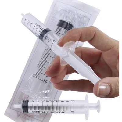 Afbeelding van 3 delige spuit (10ml) 100 stuks
