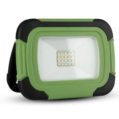 Afbeelding van Samsung by V tac VT 10 R Bouwlamp / Werklamp Oplaadbaar 10W 6400K Groen