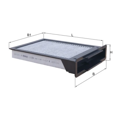 Afbeelding van Mahle Original Interieurfilter LAK 304